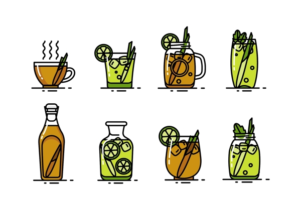 手繪檸檬飲料