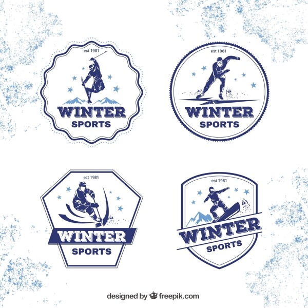 冬季运动徽章