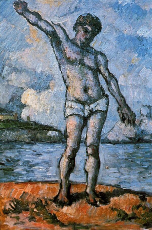 PaulCzanne0084法国画家保罗塞尚paulcezanne后印象派新印象派人物风景肖像静物油画装饰画