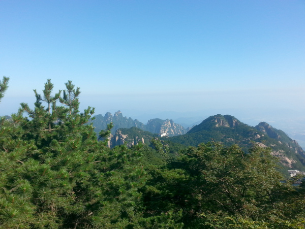 黃山景觀圖片