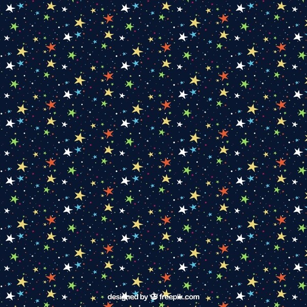 星星無縫背景