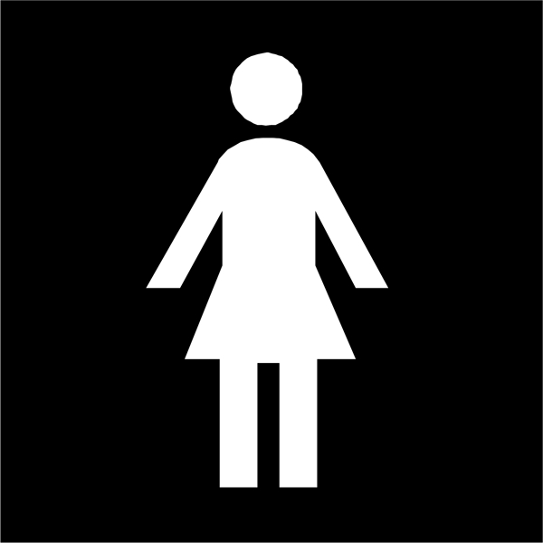 女廁所圖標圖片