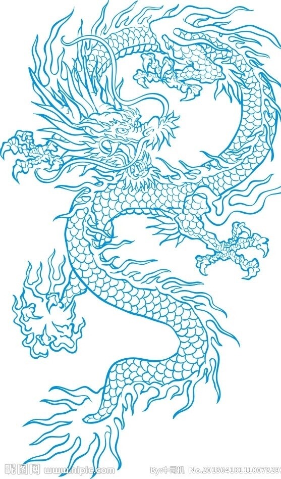 龍矢量文件圖片