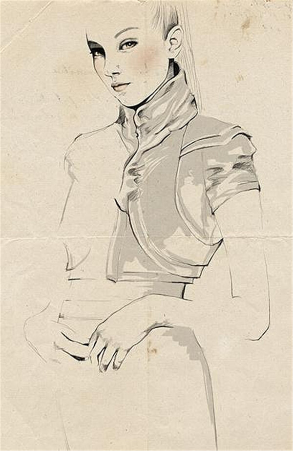 時尚女裝設(shè)計圖