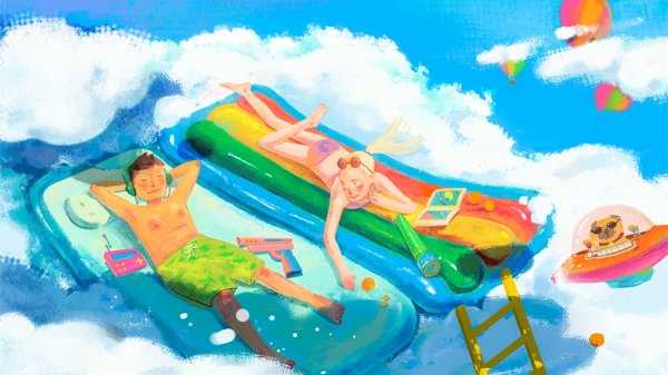 夏天