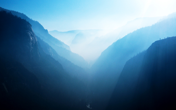 深山峡谷风景