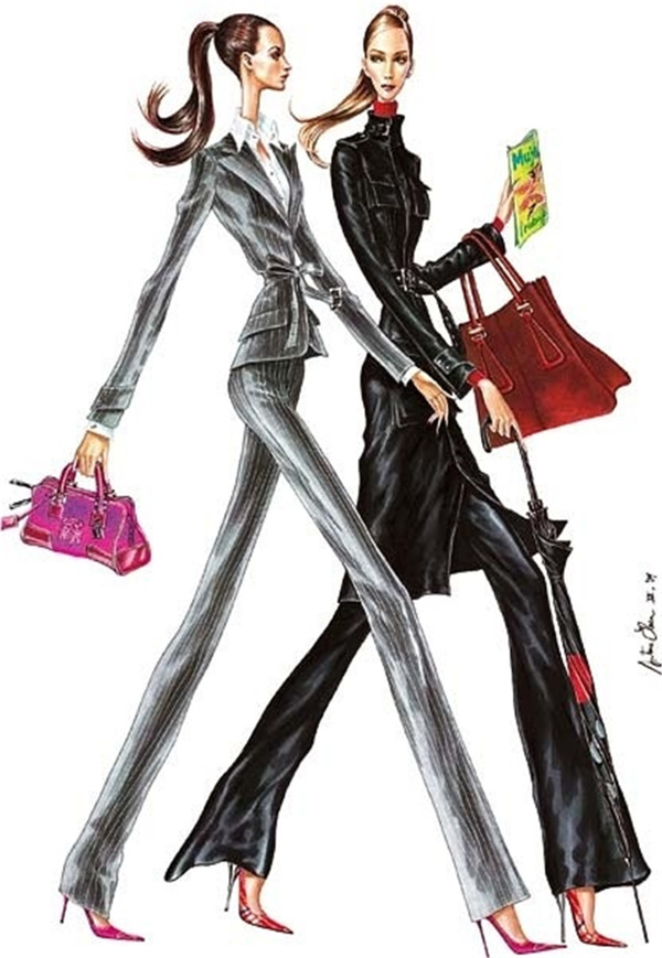 手繪服裝設(shè)計