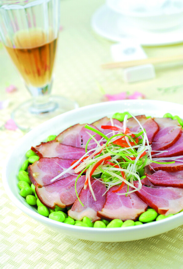 醬肉蒸豆米圖片