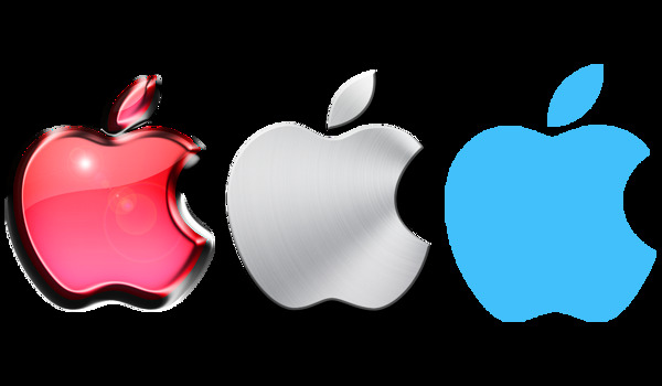 苹果logo免抠png透明图层素材