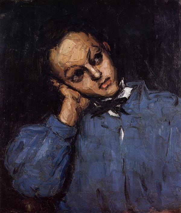 PaulCzanne0152法国画家保罗塞尚paulcezanne后印象派新印象派人物风景肖像静物油画装饰画