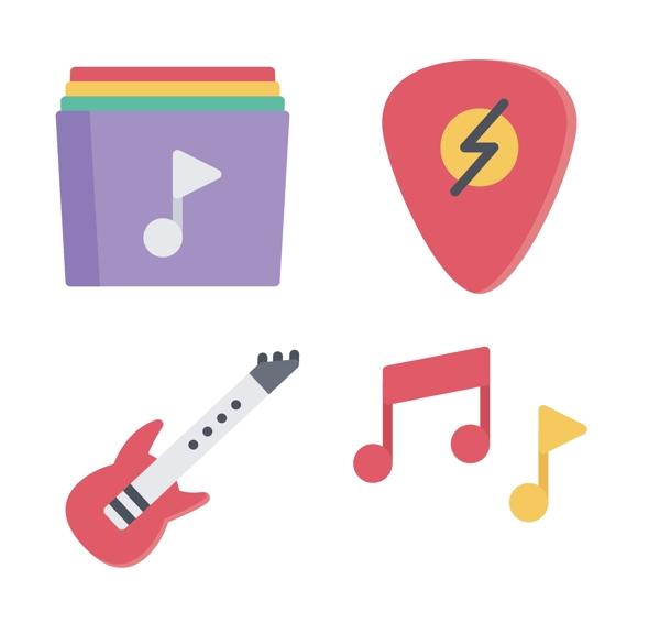 音乐icon图标素材