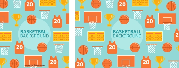 篮球元素在平面设计中的应用背景