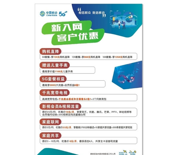 中國移動套餐