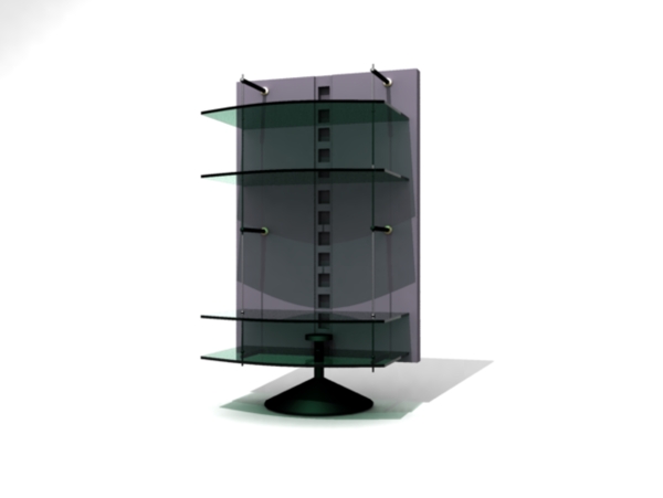 公裝家具之公裝其他005電視柜3D模型