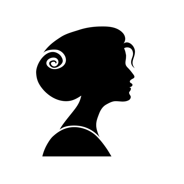 印花矢量圖時(shí)尚休閑女裝人物抽象女人免費(fèi)素材