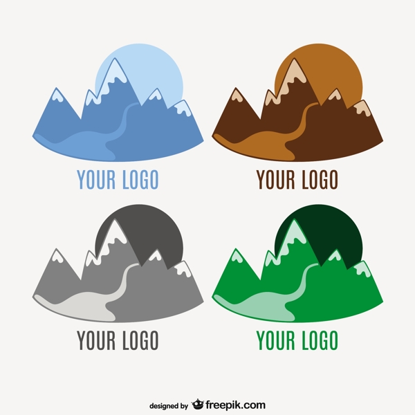 山logo模板