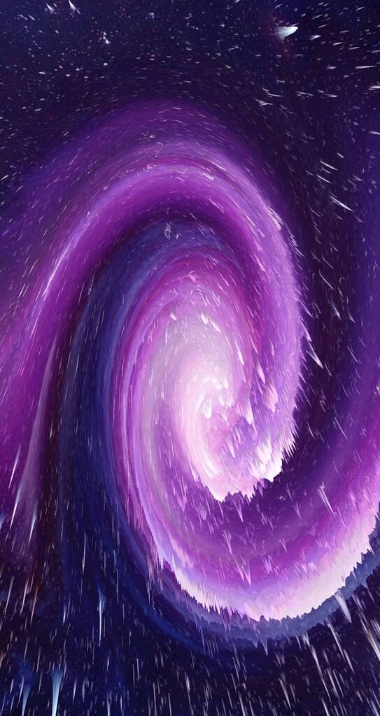 紫色放射图图片