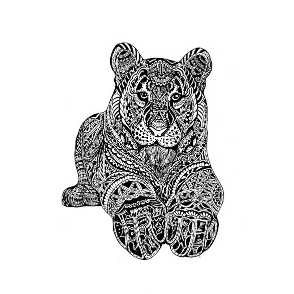 位圖插畫時尚插畫動物插畫藝術效果免費素材