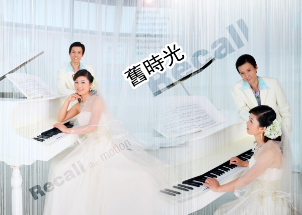 浪漫婚紗模板
