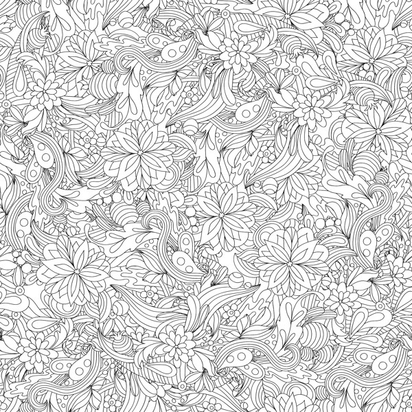 矢量花紋