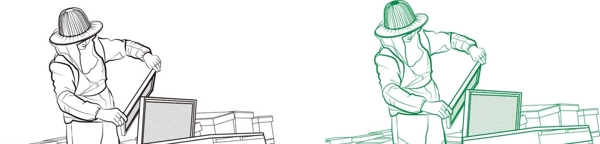 線描