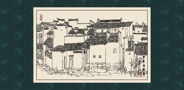 江南小鎮(zhèn)圖片