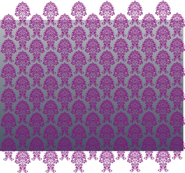 矢量花紋