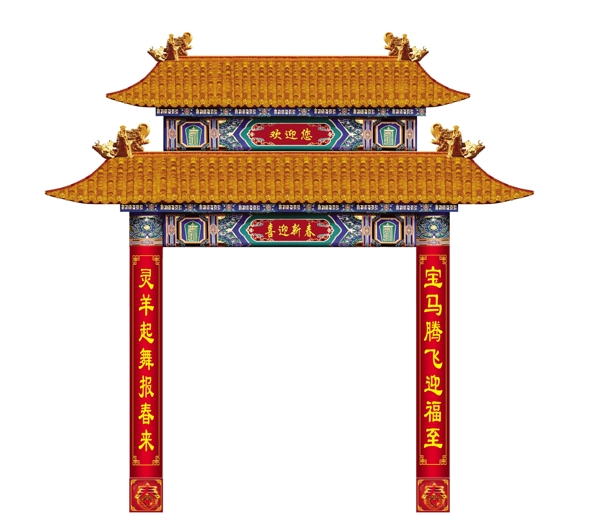 牌坊圖片