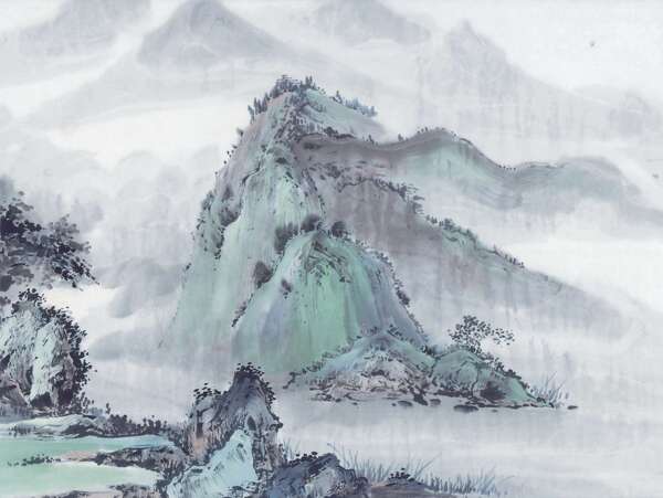 水墨山水畫(huà)圖片