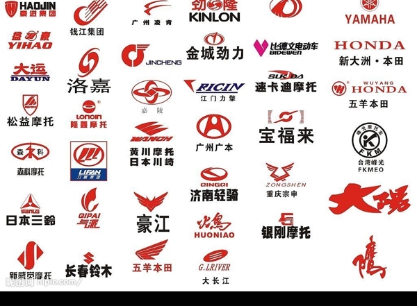 摩托車標志圖片