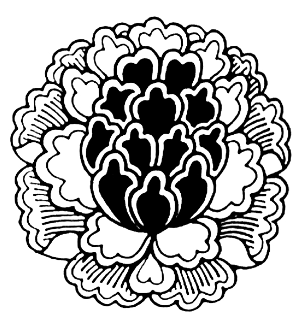 花鳥(niǎo)圖案?jìng)鹘y(tǒng)裝飾0139