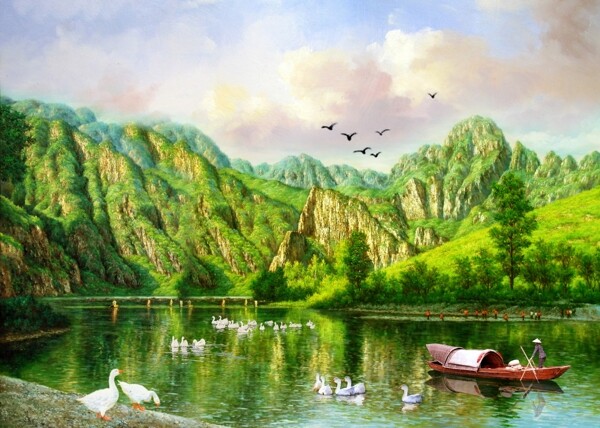 青山綠水
