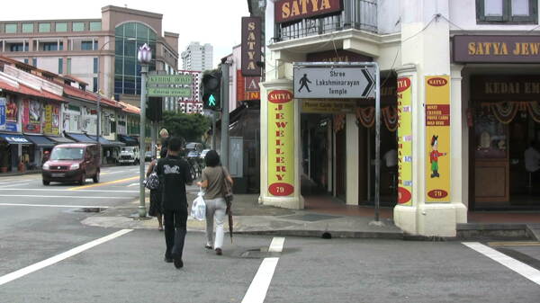 在新加坡小印度大街2股票的录像视频免费下载