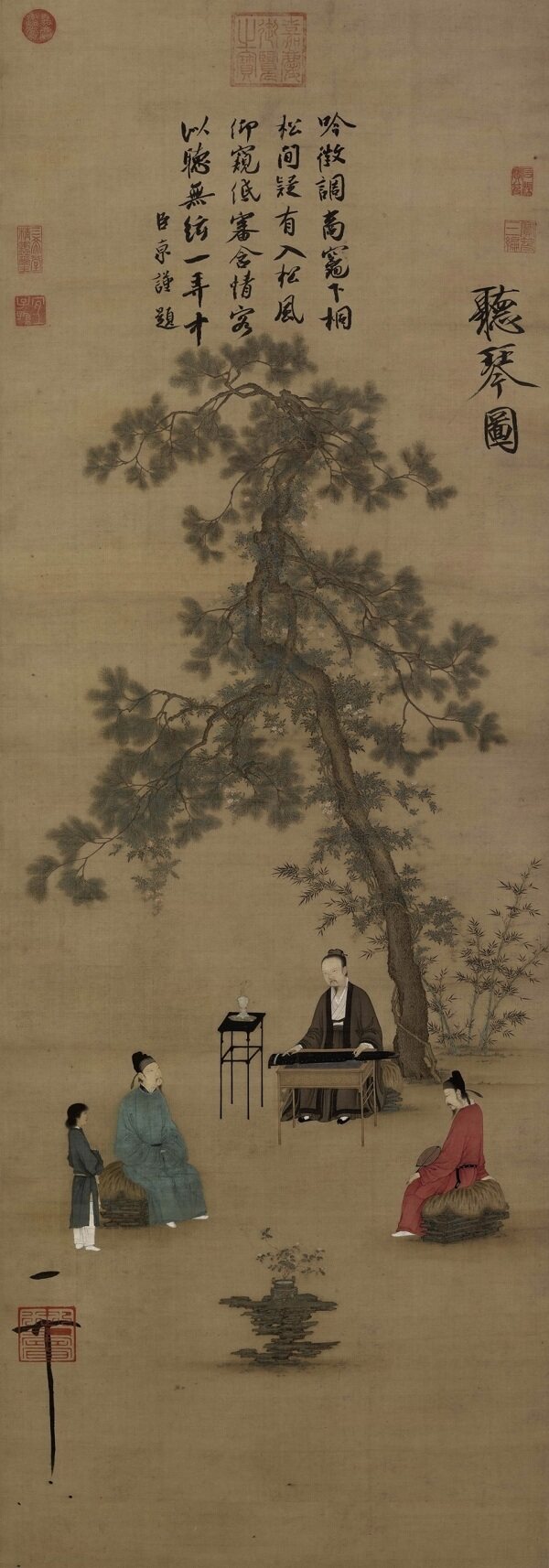 聽琴圖