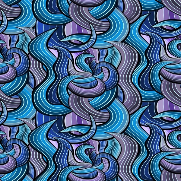 線條紋樣背景矢量圖