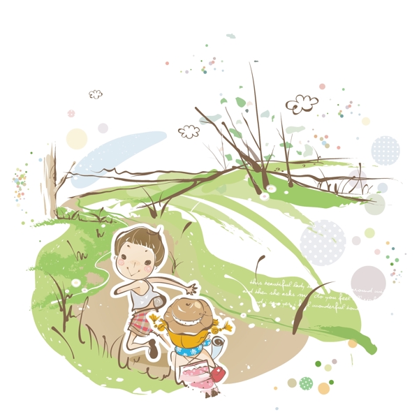 最新韓國矢量卡通素材715