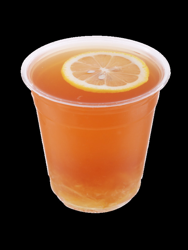清爽解膩茶香濃郁檸檬紅茶飲品
