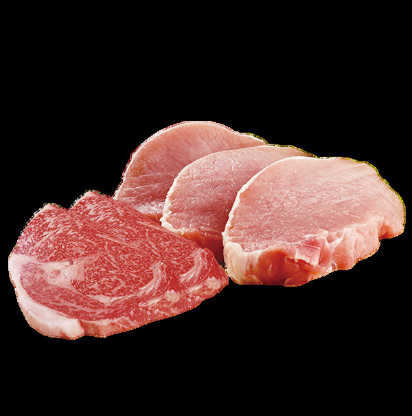 高品質(zhì)新鮮干凈的厚切生豬肉片