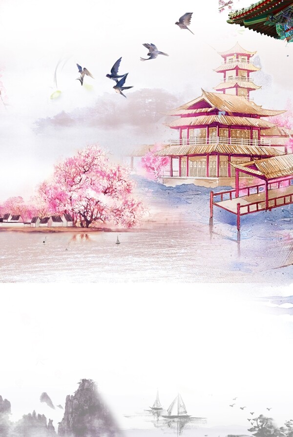 中國風背景