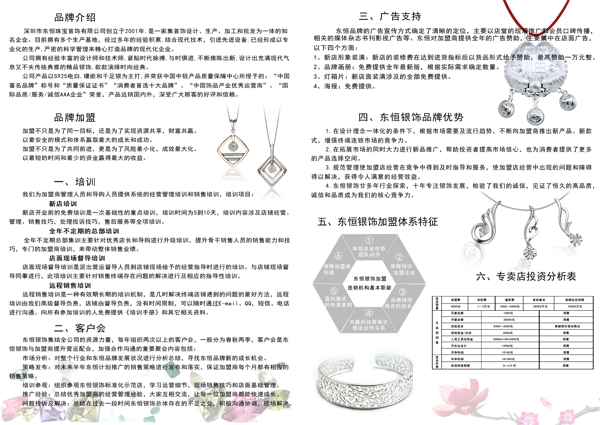 珠寶折頁(yè)圖片