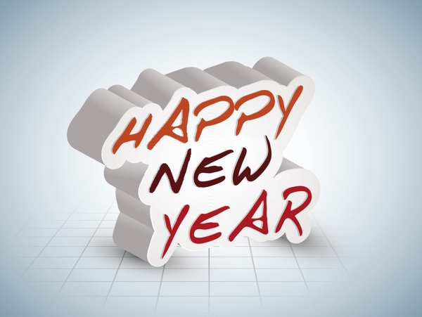 3d新年快樂