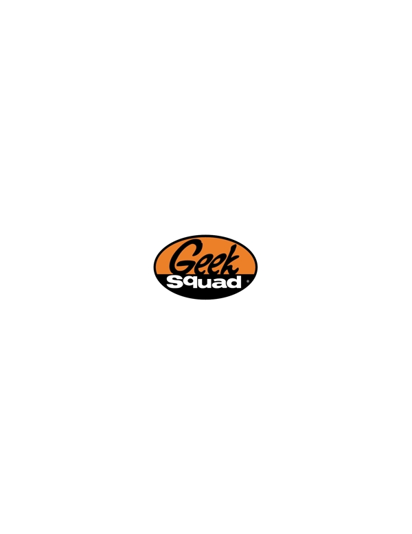 GeekSquadlogo設(shè)計欣賞GeekSquad電腦公司LOGO下載標志設(shè)計欣賞