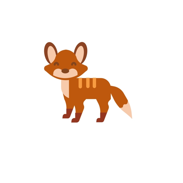 森林公司动物狐狸玩具用具