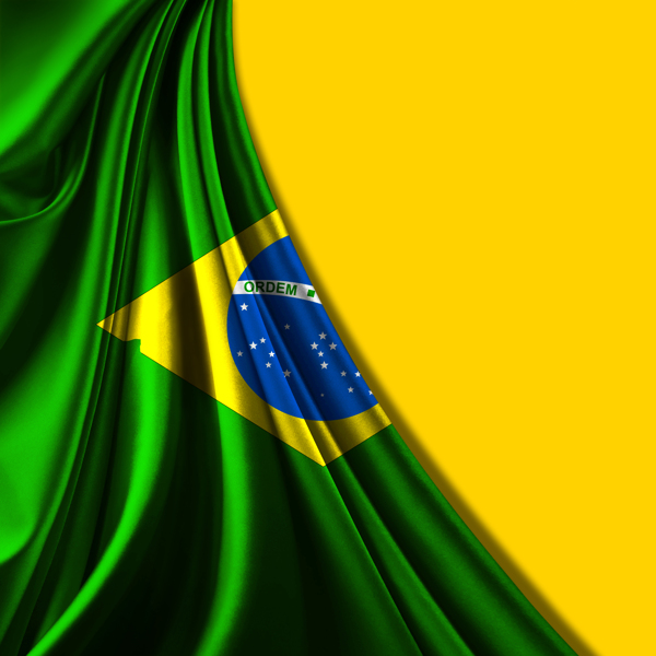 世界杯巴西国旗图片