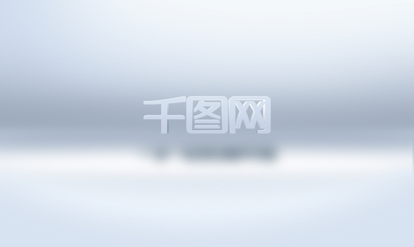 模糊背景logo样机