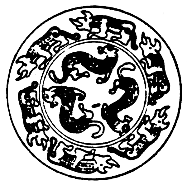 春秋戰(zhàn)國圖案青銅器圖案中國傳統(tǒng)圖案068