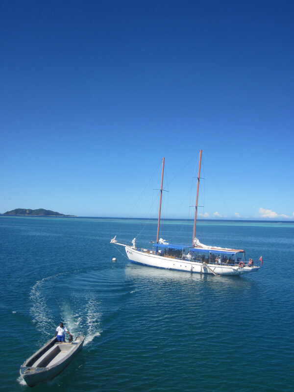 斐济科罗岛海边风光图片