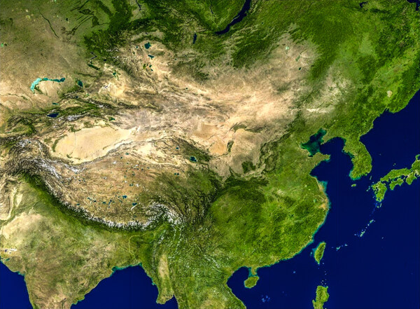 中国卫星图