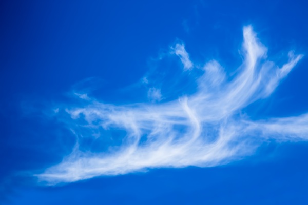 蓝天白云自然美图