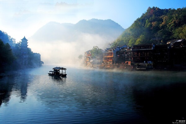 唯美山水风景图片